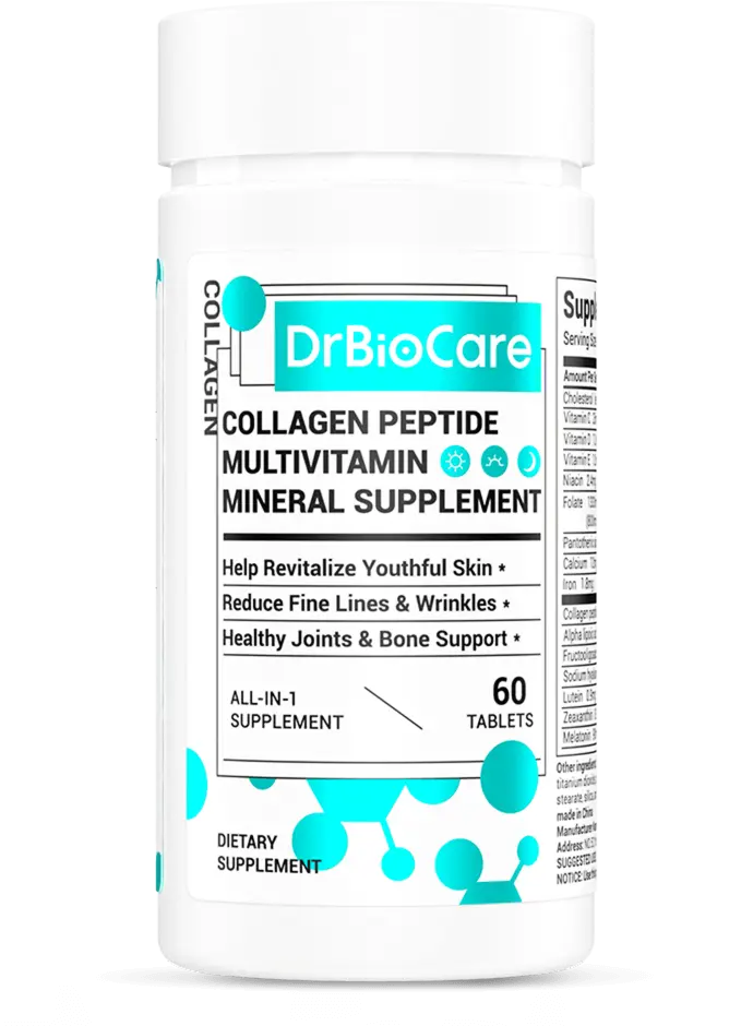 Drbiocare collagen peptide multivitamin mineral supplement